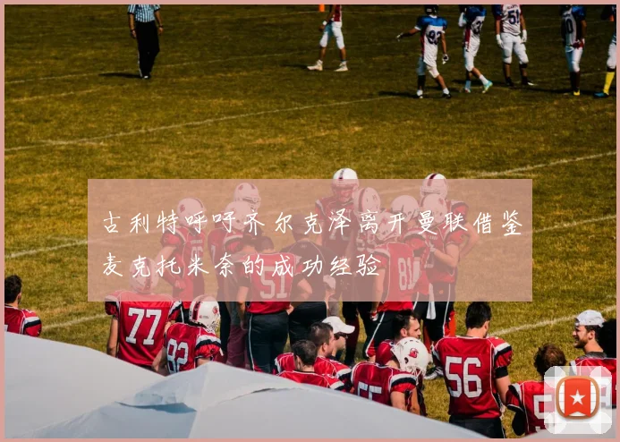 古利特呼吁齐尔克泽离开曼联借鉴麦克托米奈的成功经验