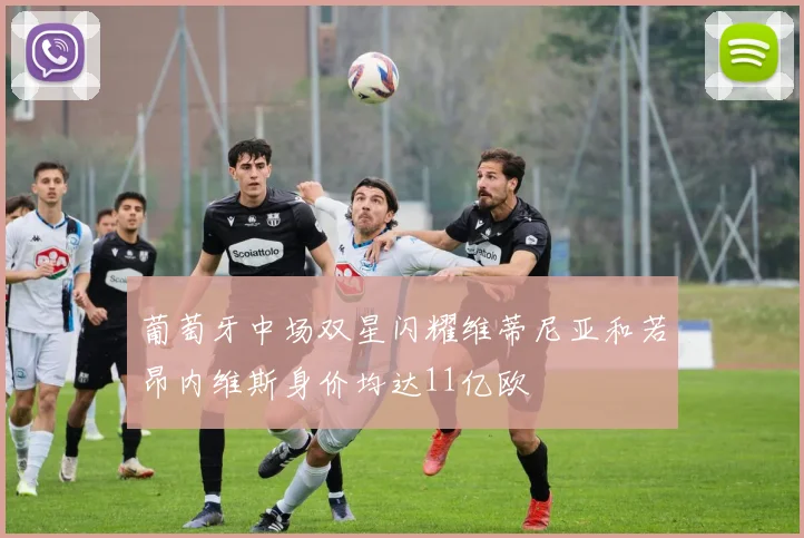 葡萄牙中场双星闪耀维蒂尼亚和若昂内维斯身价均达11亿欧
